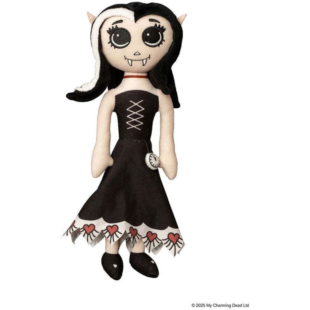 My Charming Dead - Dracalina Plush - Featuring a Glow in the Dark Watch